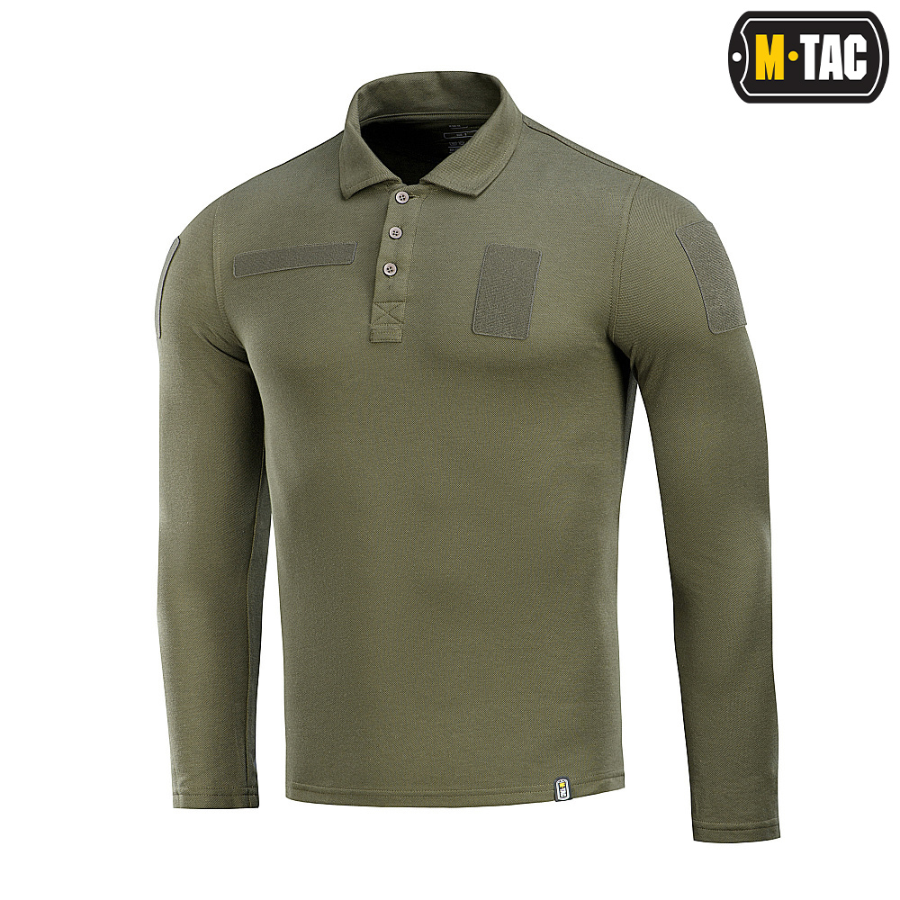 M-Tac Koszula Taktyczna Polo z długim rękawem 65/35 Army Olive L