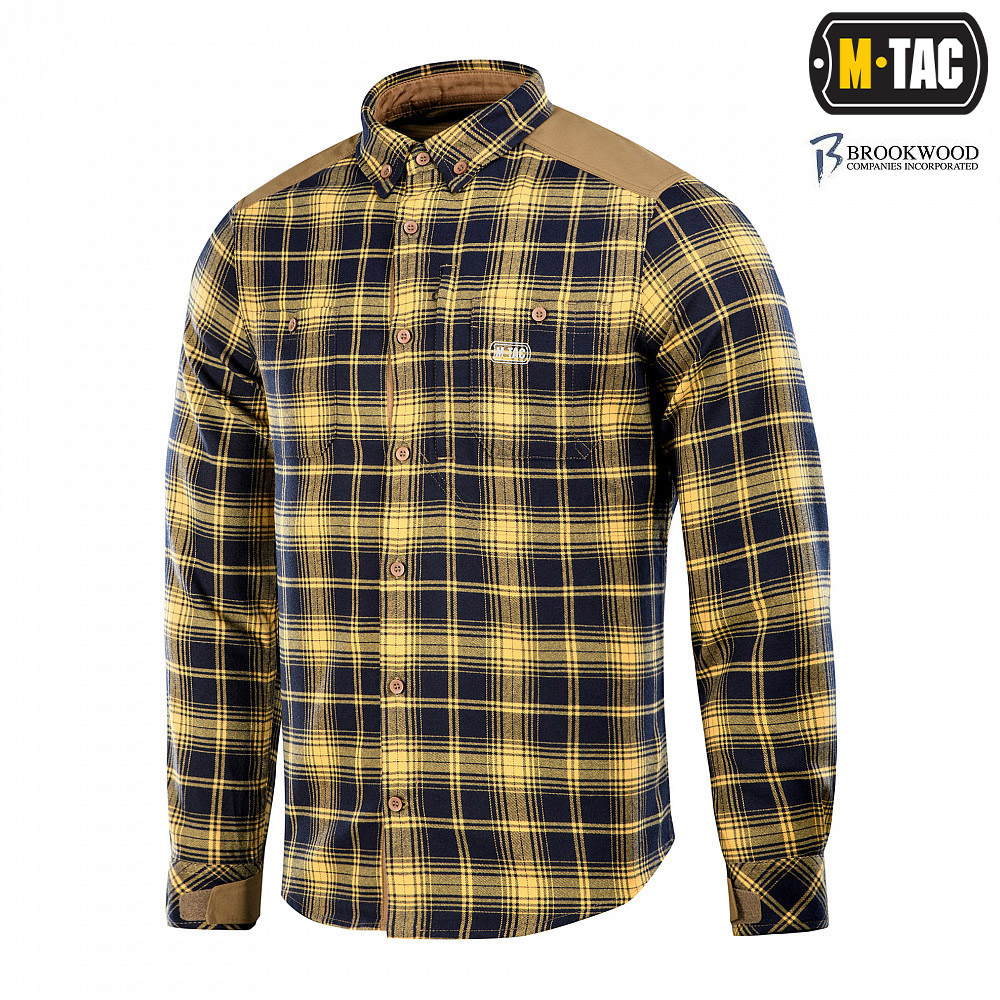 M-Tac Koszula Redneck Shirt Navy Blue/Yellow 3XL/R