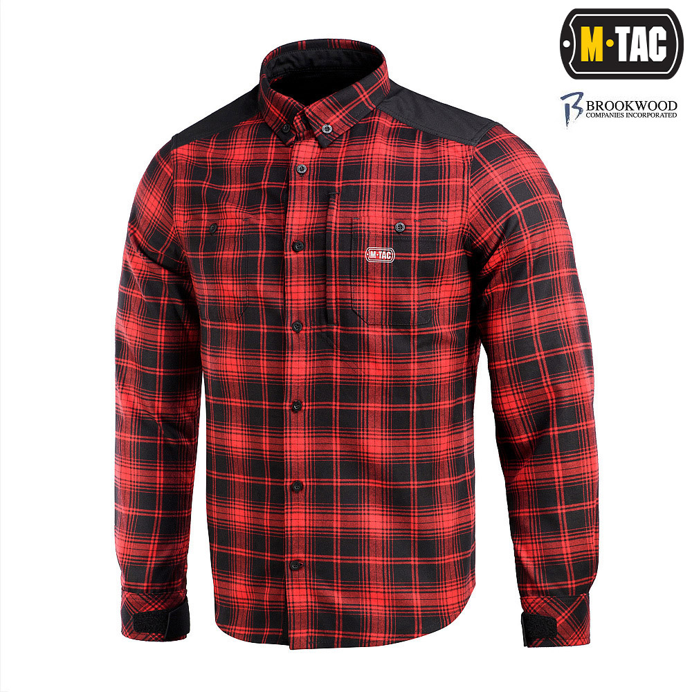 M-Tac Koszula Redneck Shirt Red/Black XL/L