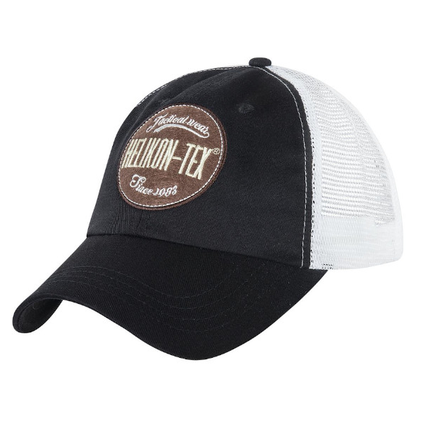 Czapka Trucker Logo Cap CT Czarny-Biały