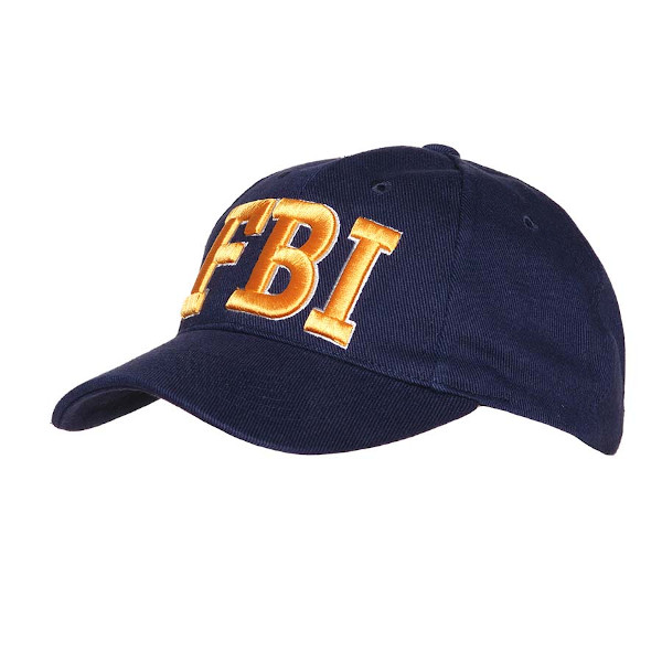 Czapka Baseball Blue FBI Fostex