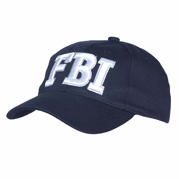 Czapka Baseball Blue FBI Fostex