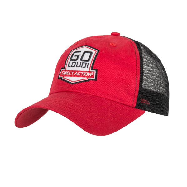 Czapka Baseball GO LOUD! Feed Cap Red Helikon
