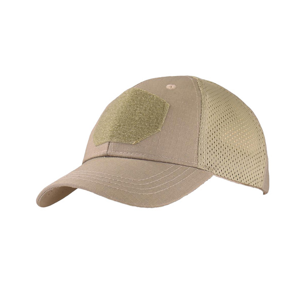 Czapka Baseball Mesh Piaskowa CMG