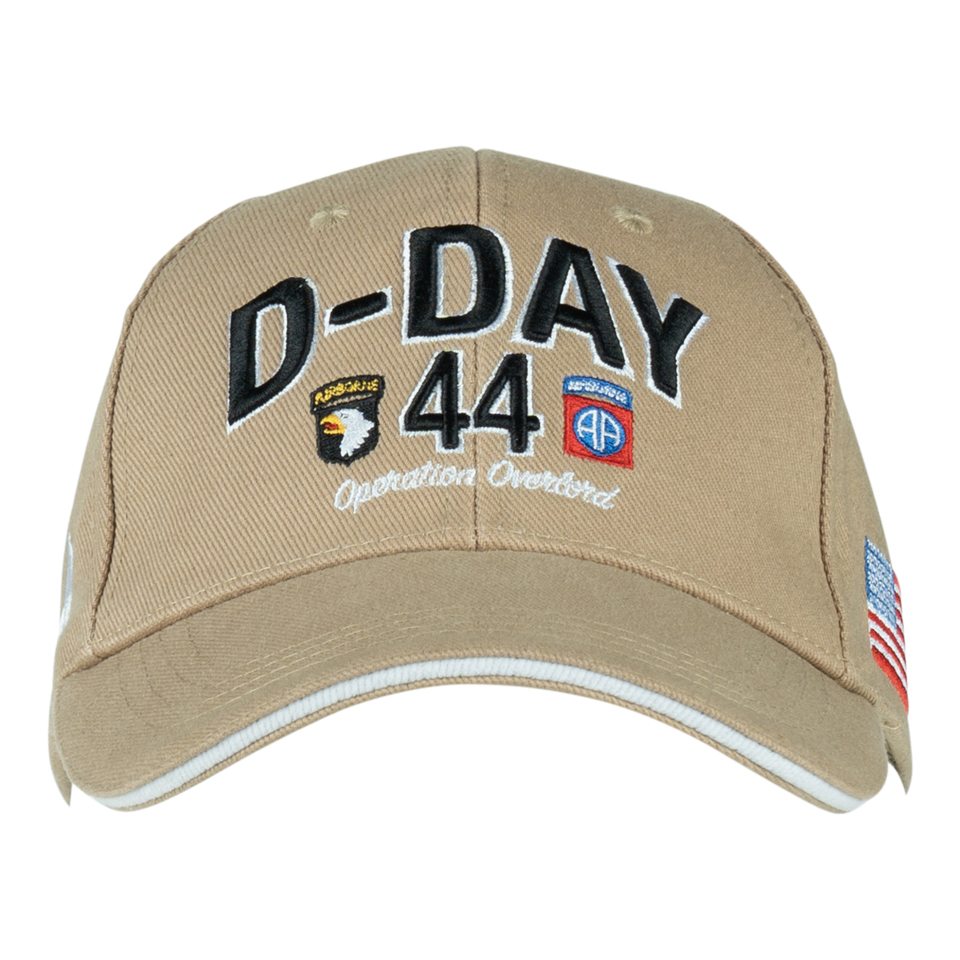 Czapka baseballowa D-Day Normandia khaki Fostex
