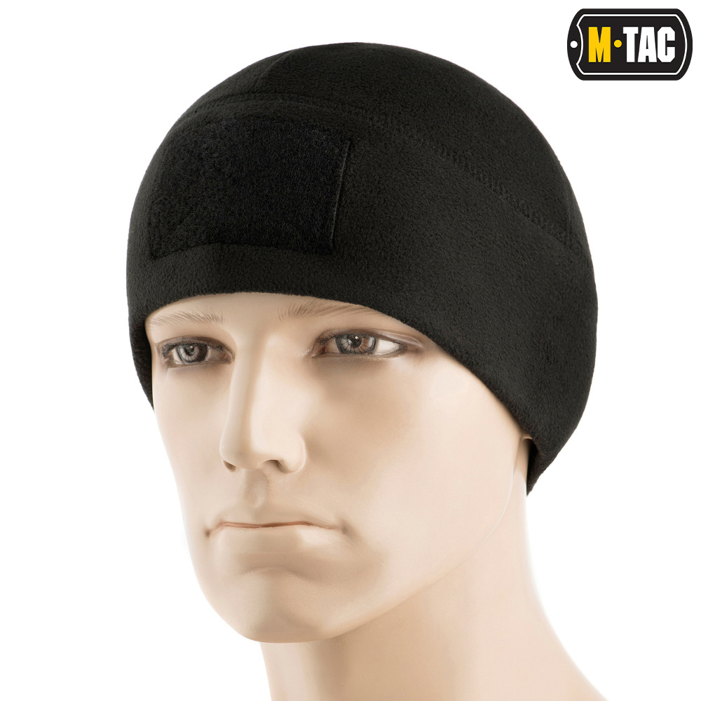 M-Tac czapka Watch Cap Elite polar (270g/m2) z rzepem Black XL