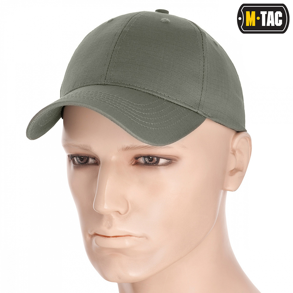 M-Tac czapka z daszkiem Flex Rip-Stop Foliage Green S/M