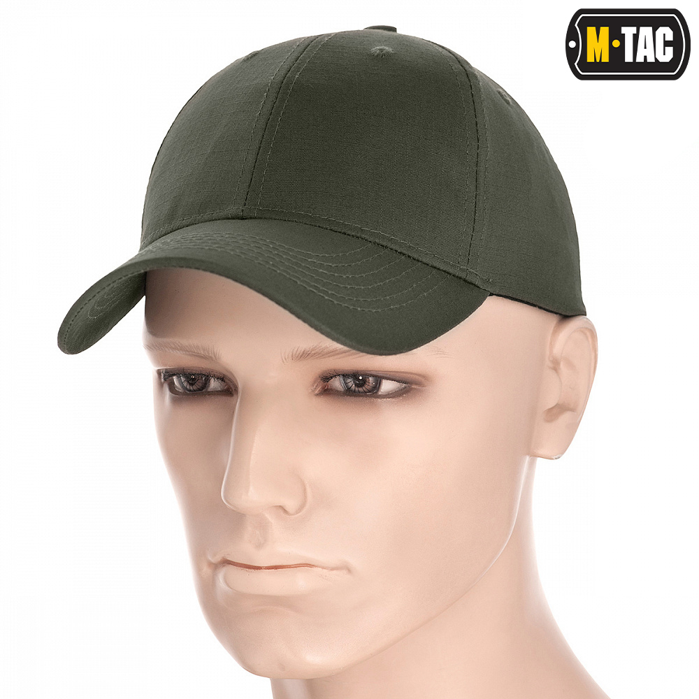 M-Tac czapka z daszkiem Flex Rip-Stop Army Olive S/M