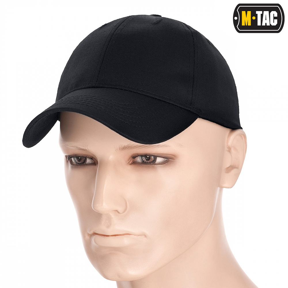 M-Tac czapka z daszkiem Flex Rip-Stop Black L/XL