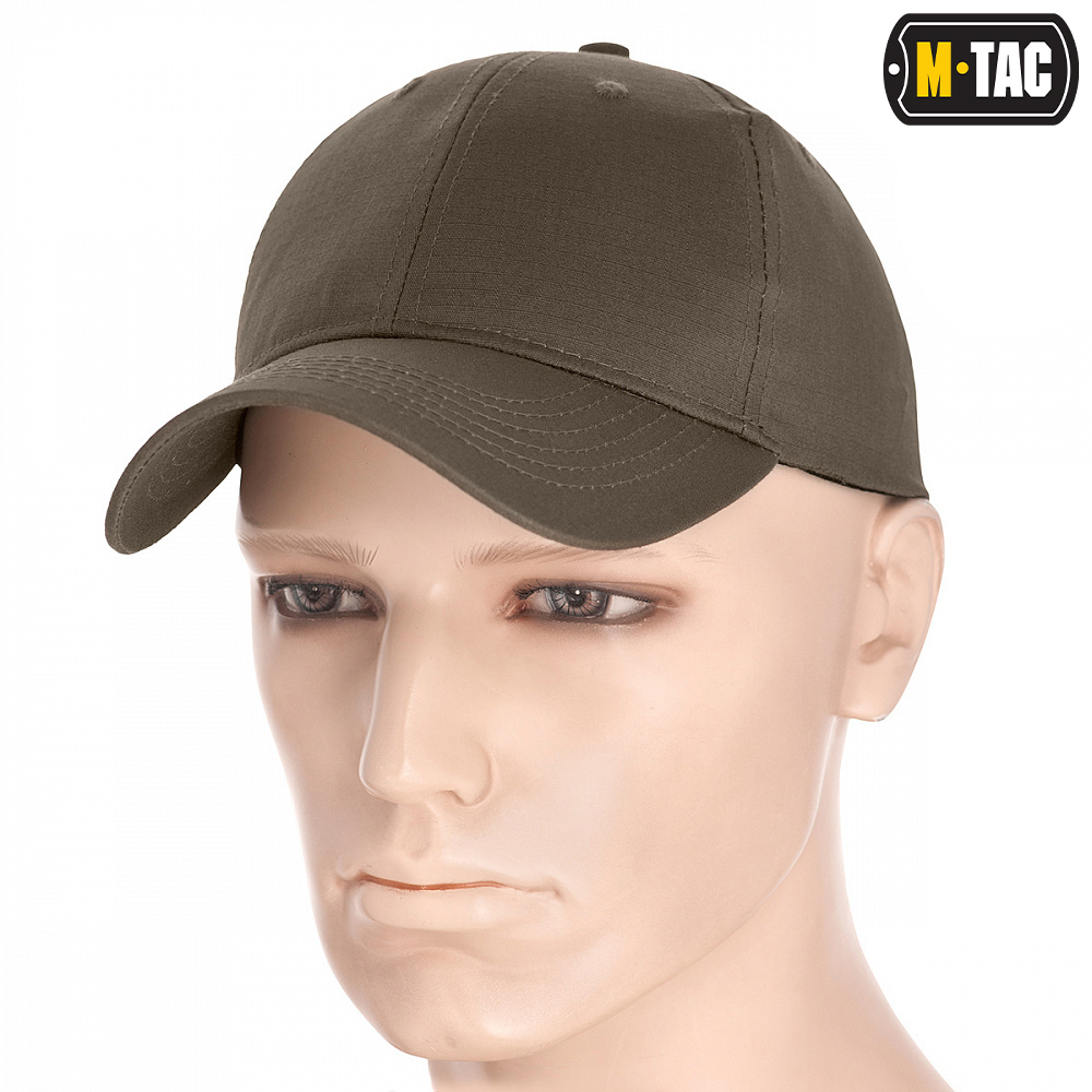M-Tac czapka z daszkiem Flex Rip-Stop Dark Olive L/XL