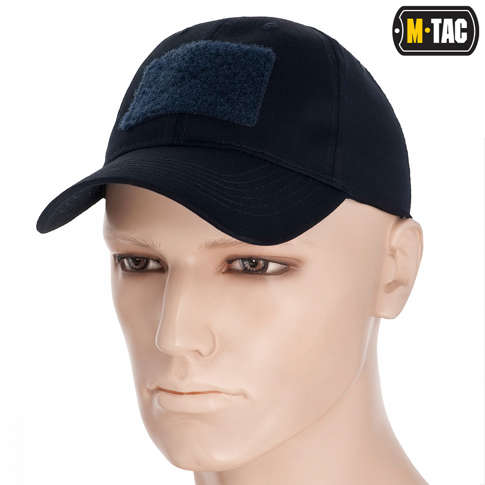 M-Tac czapka z daszkiem na rzep Flex Rip-Stop Dark Navy Blue