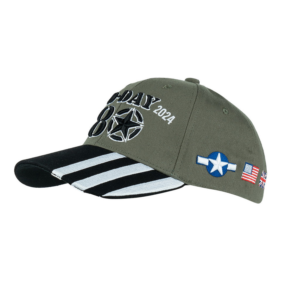 Czapka Baseball cap D-Day 80 Years Olive Fostex