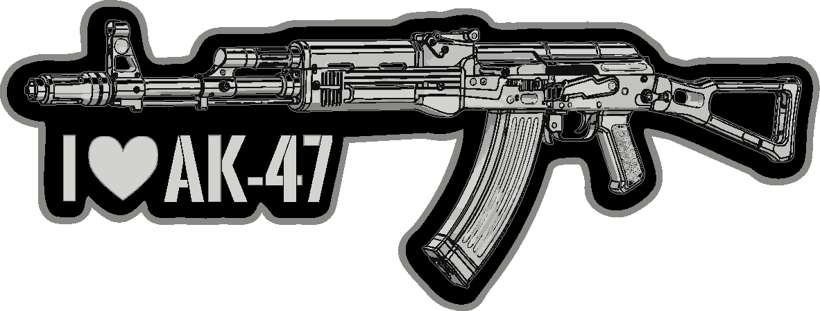 NASZYWKA / PATCH AK-47  (HY-MASKI-038)